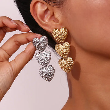 Harper Heart Earrings