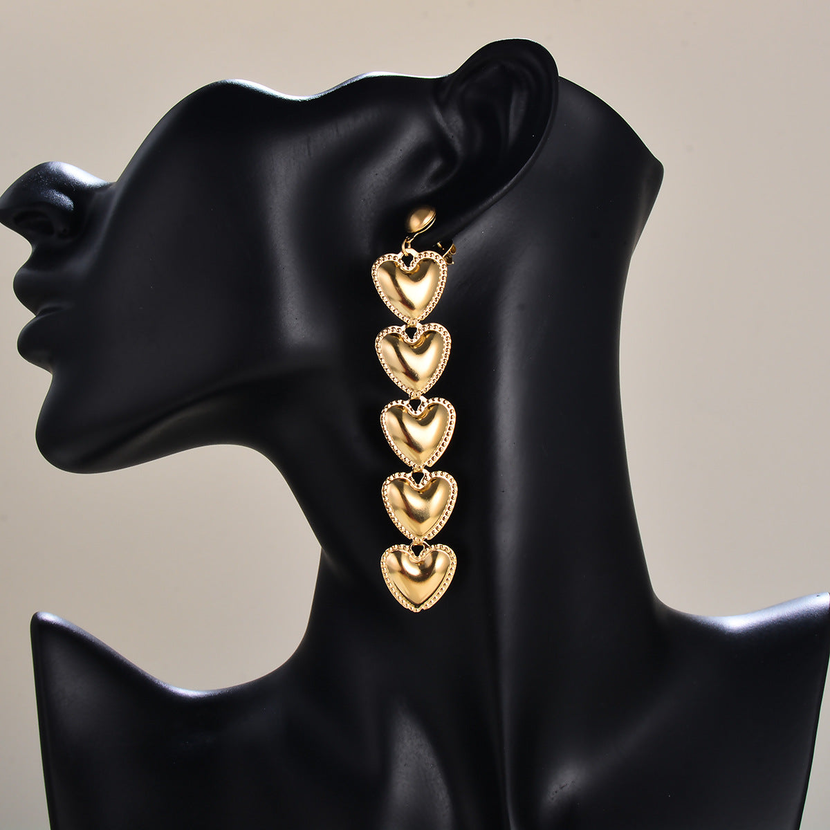 Freya Heart Earrings