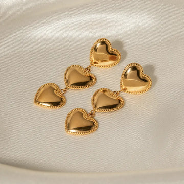 Bambi Heart Earrings